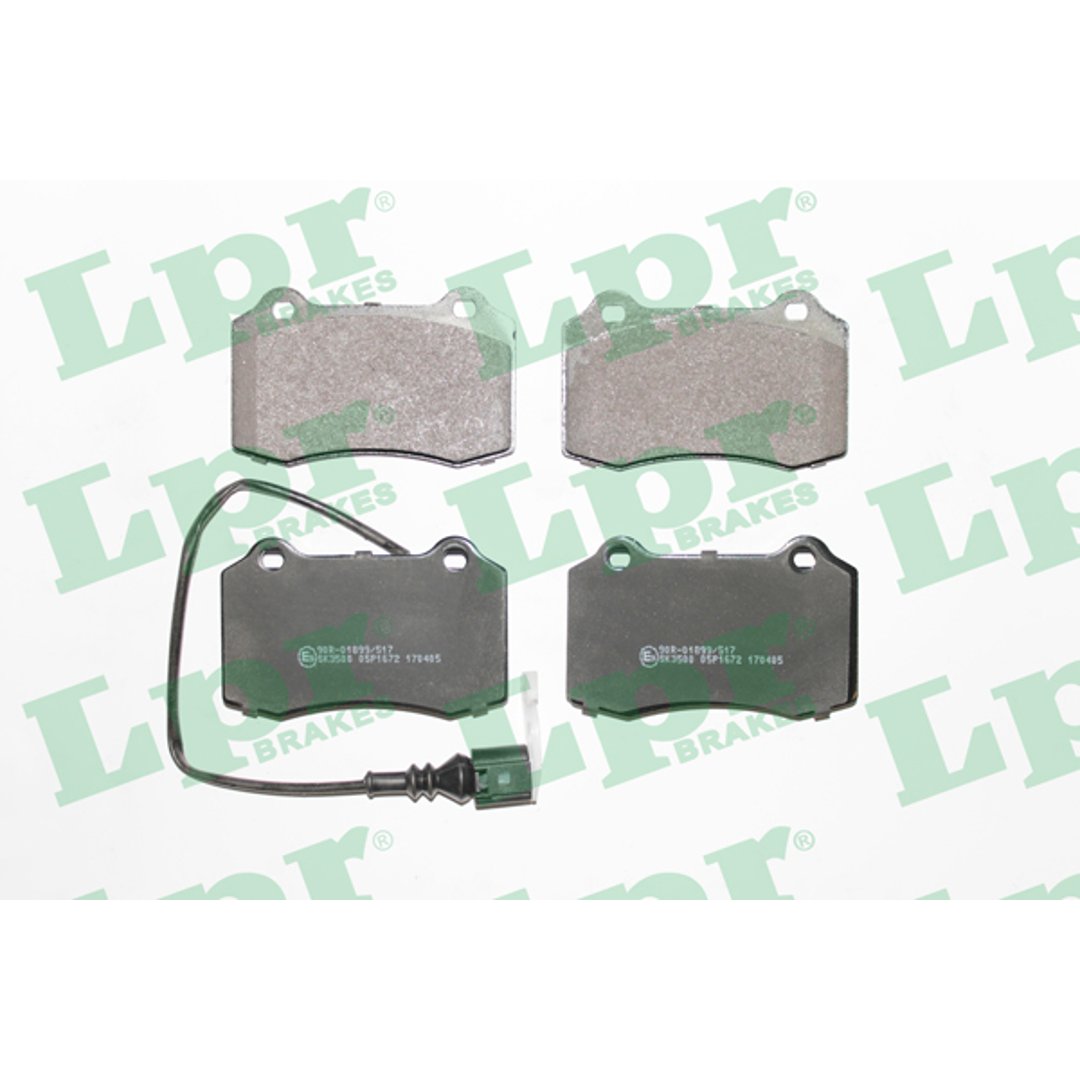 Klocki hamulcowe LPR 05P1672