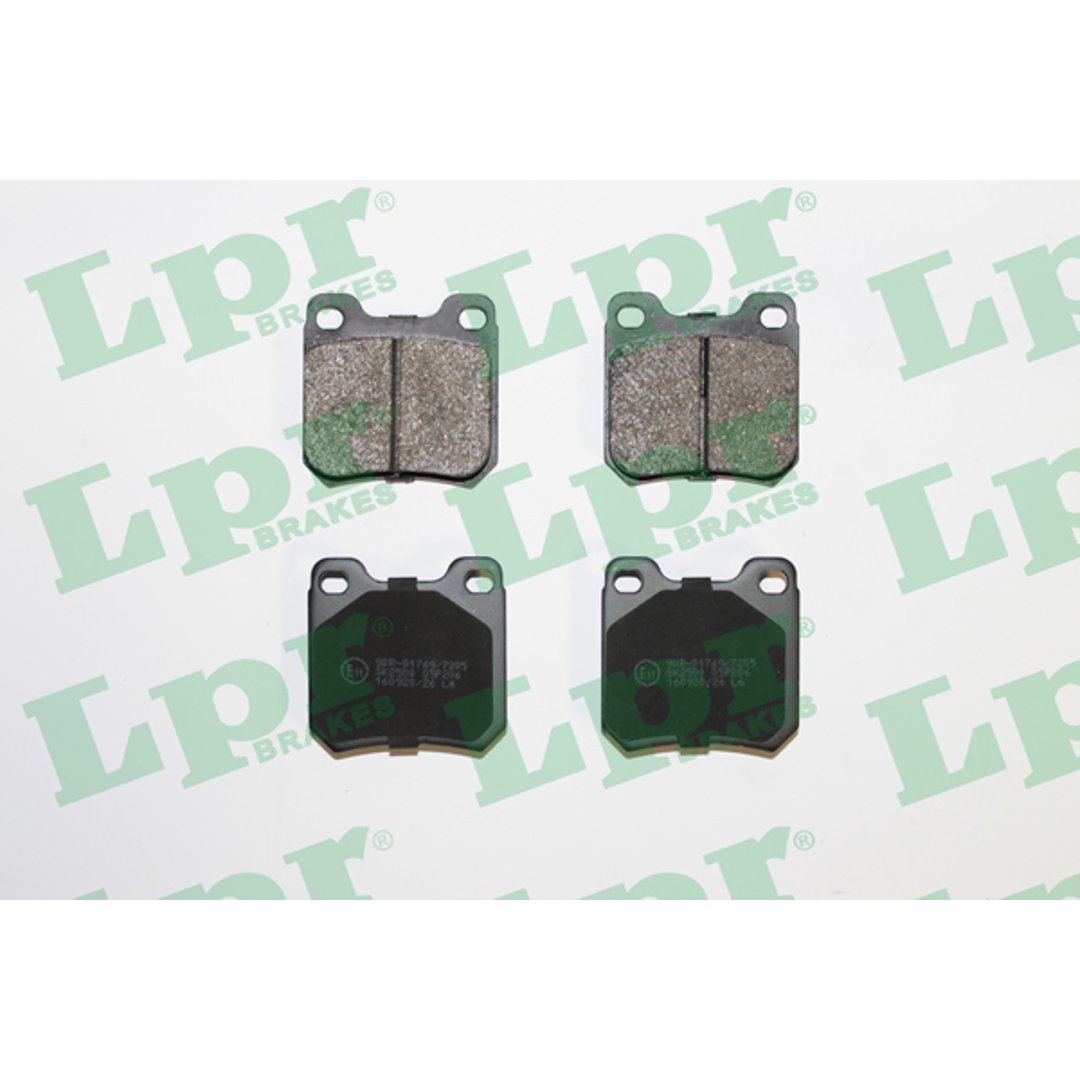LPR Klocki hamulcowe - komplet 05P206