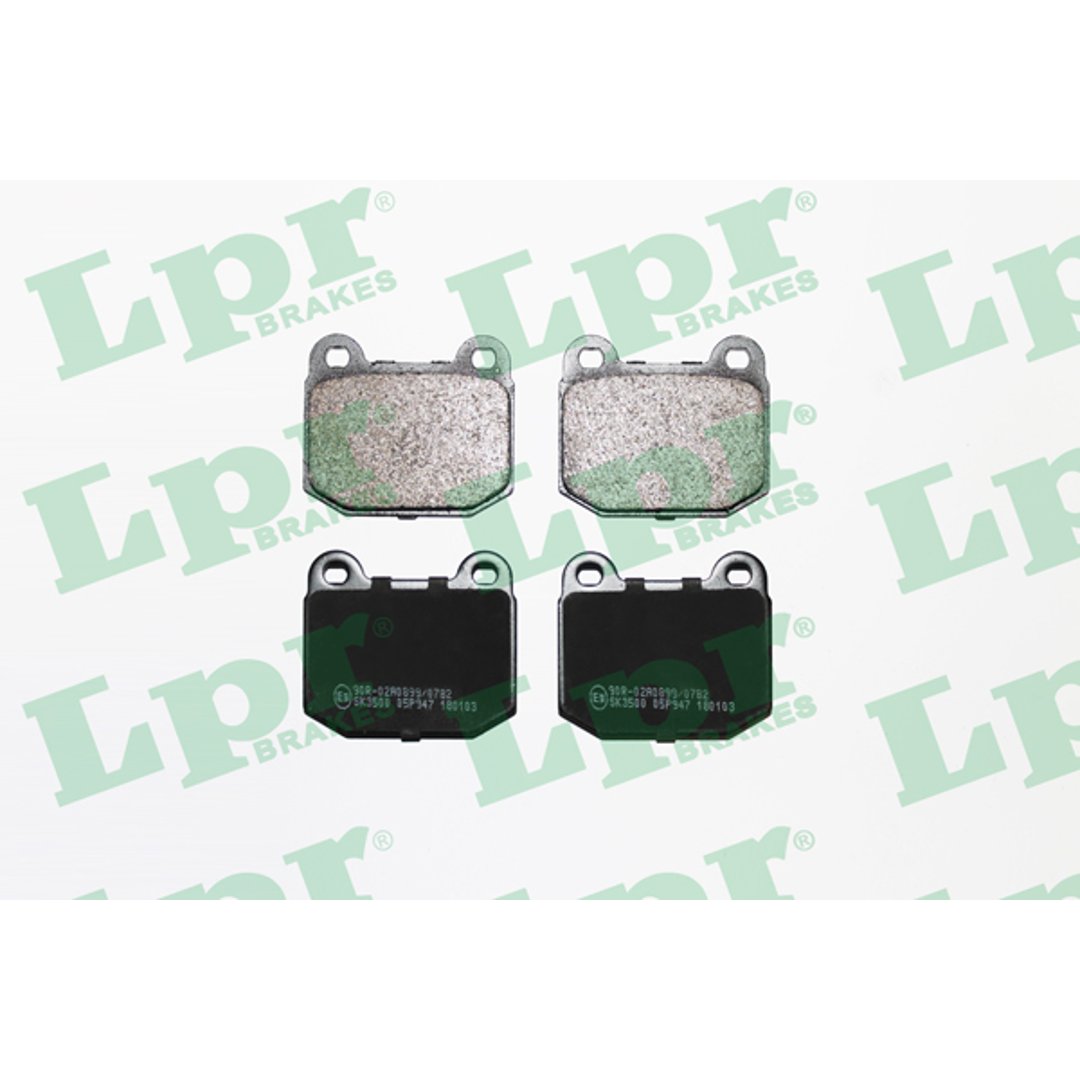 LPR Klocki hamulcowe - komplet 05P947