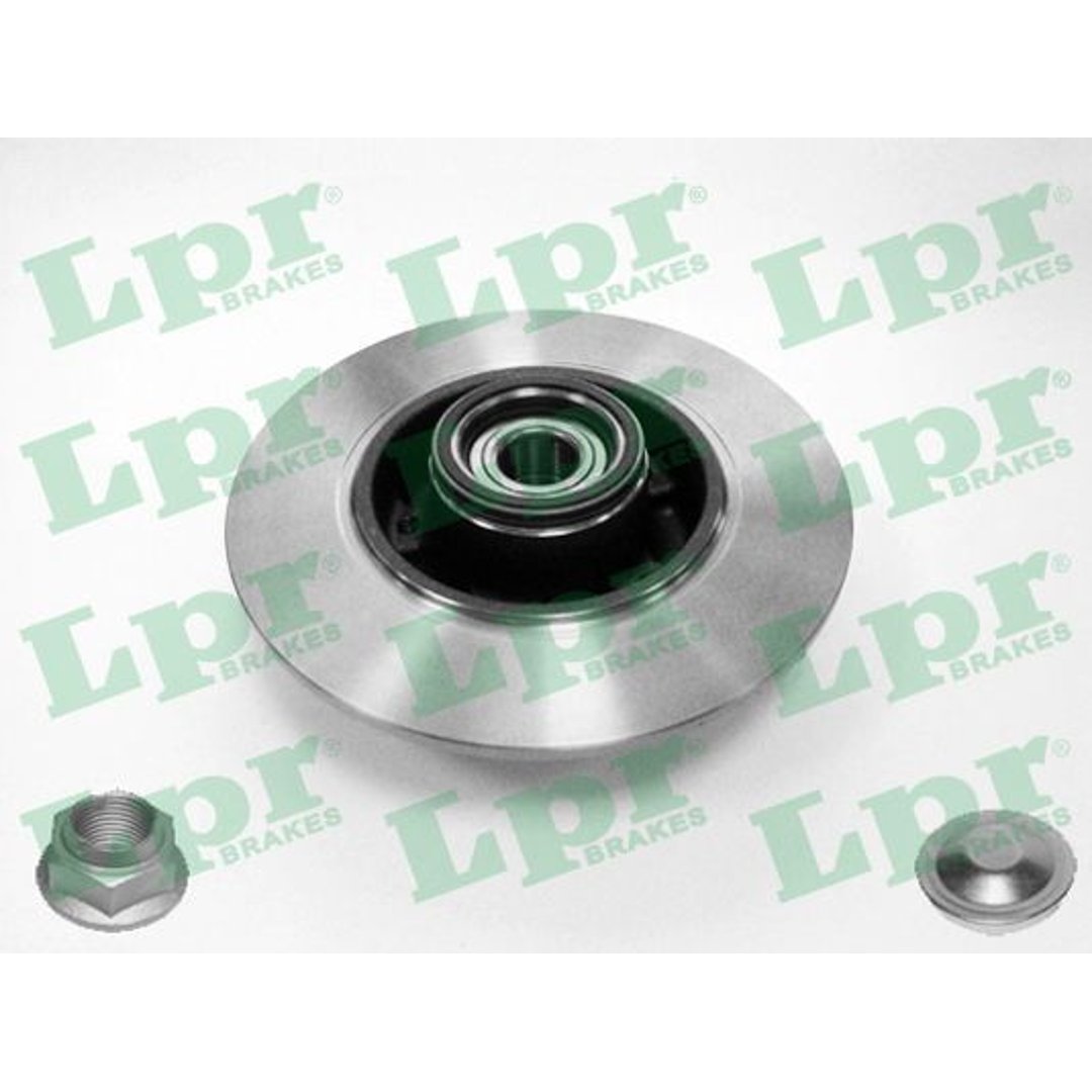 LPR Brakes LPR hamulce r1055pca tarcza hamulcowa z pierścieniem na magazynie i ABS R1055PCA
