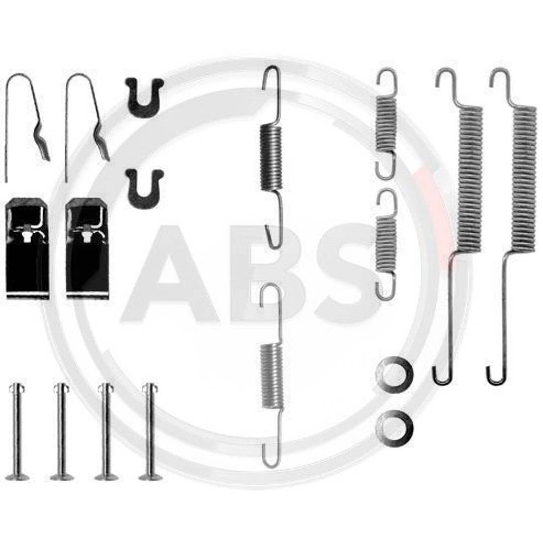 Zestaw dodatków do szczęk hamulcowych Honda Civic A.B.S. 0654Q