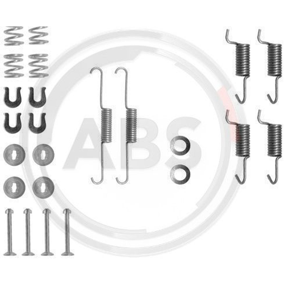 ABS All Brake Systems ABS 0788Q zestaw akcesoriów do hamulców 0788Q