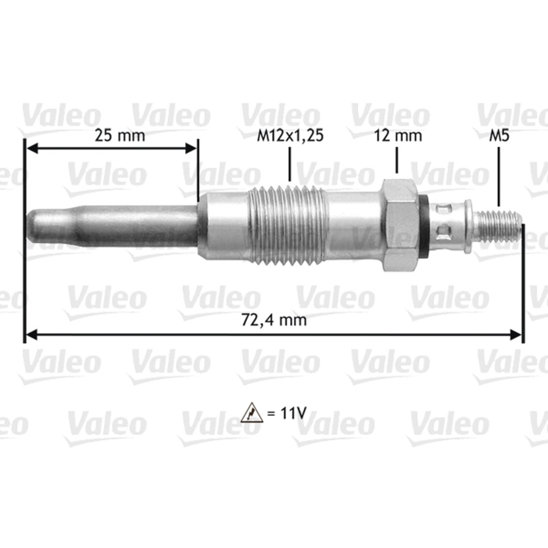 VALEO swieca zarowa 345100