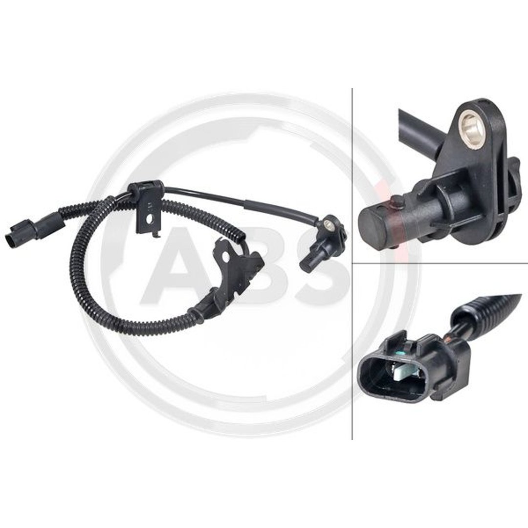 Czujnik ABS PP A.B.S. 31566 956700X100 HYUNDAI I10 08-17