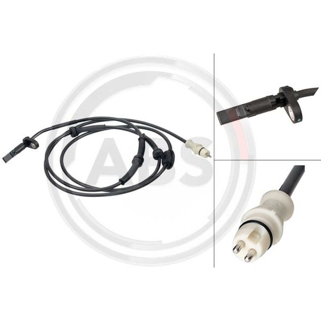 A.B.S. CZUJNIK ABS FIAT PUNTO  02-12 LT 31601