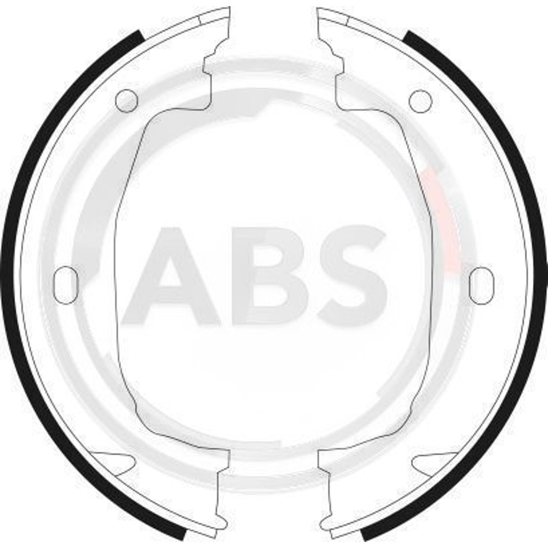 A.B.S. Szczęki hamulcowe A.B.S. 9069 34416755273 9069