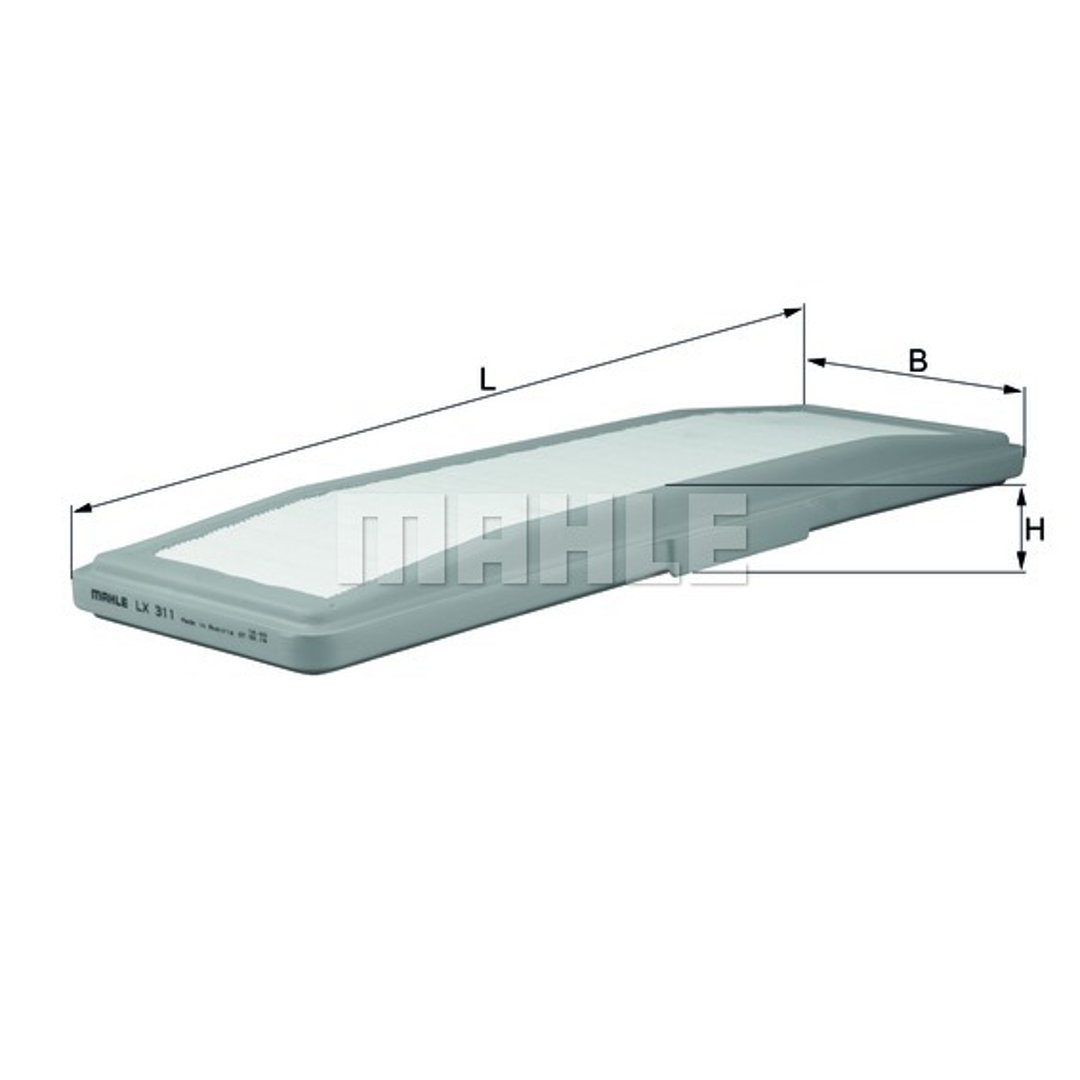 Mahle knecht LX 311 filtr powietrza LX 311