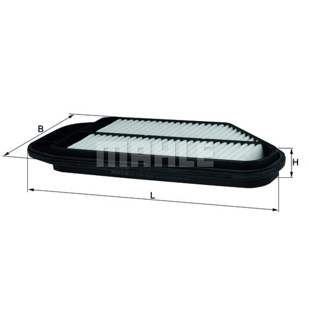 Knecht Filtr powietrza LX 3152