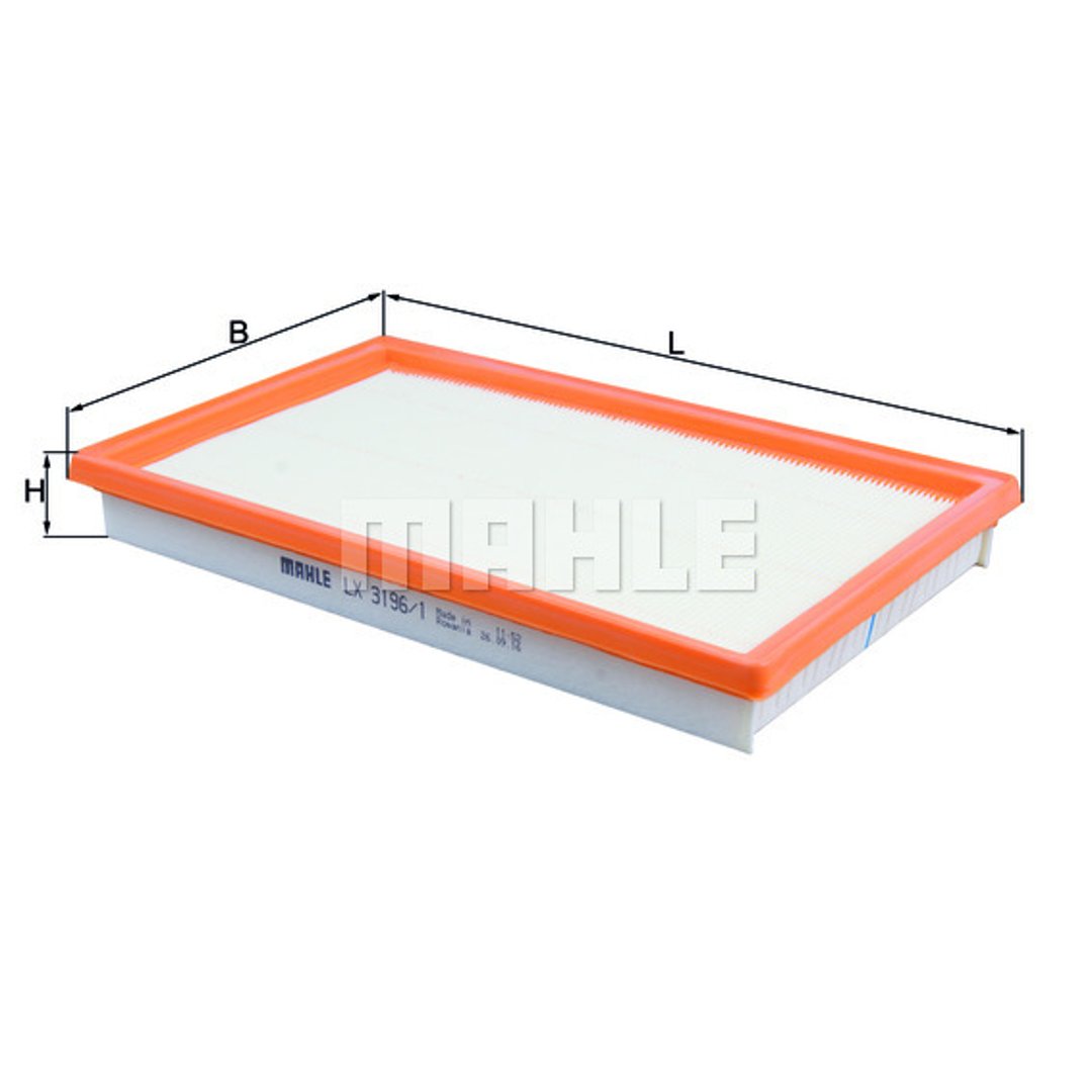 Knecht Filtr powietrza LX 3196-1 LX 3196-1