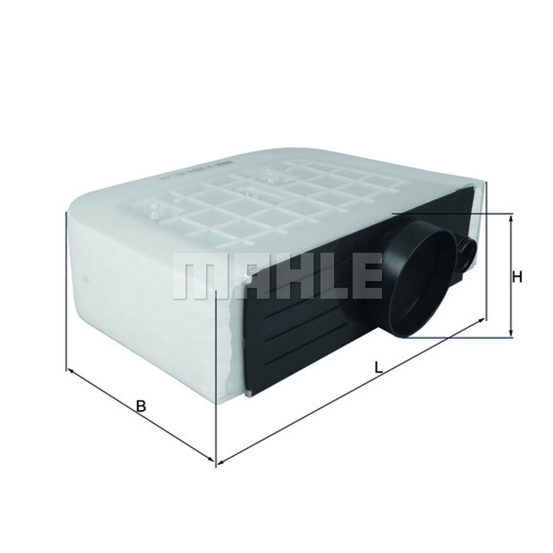 Mahle FILTR POWIETRZA KNECHT LX 3233/6 AUDI Q7 3.0 TDI 15 LX 3233/6