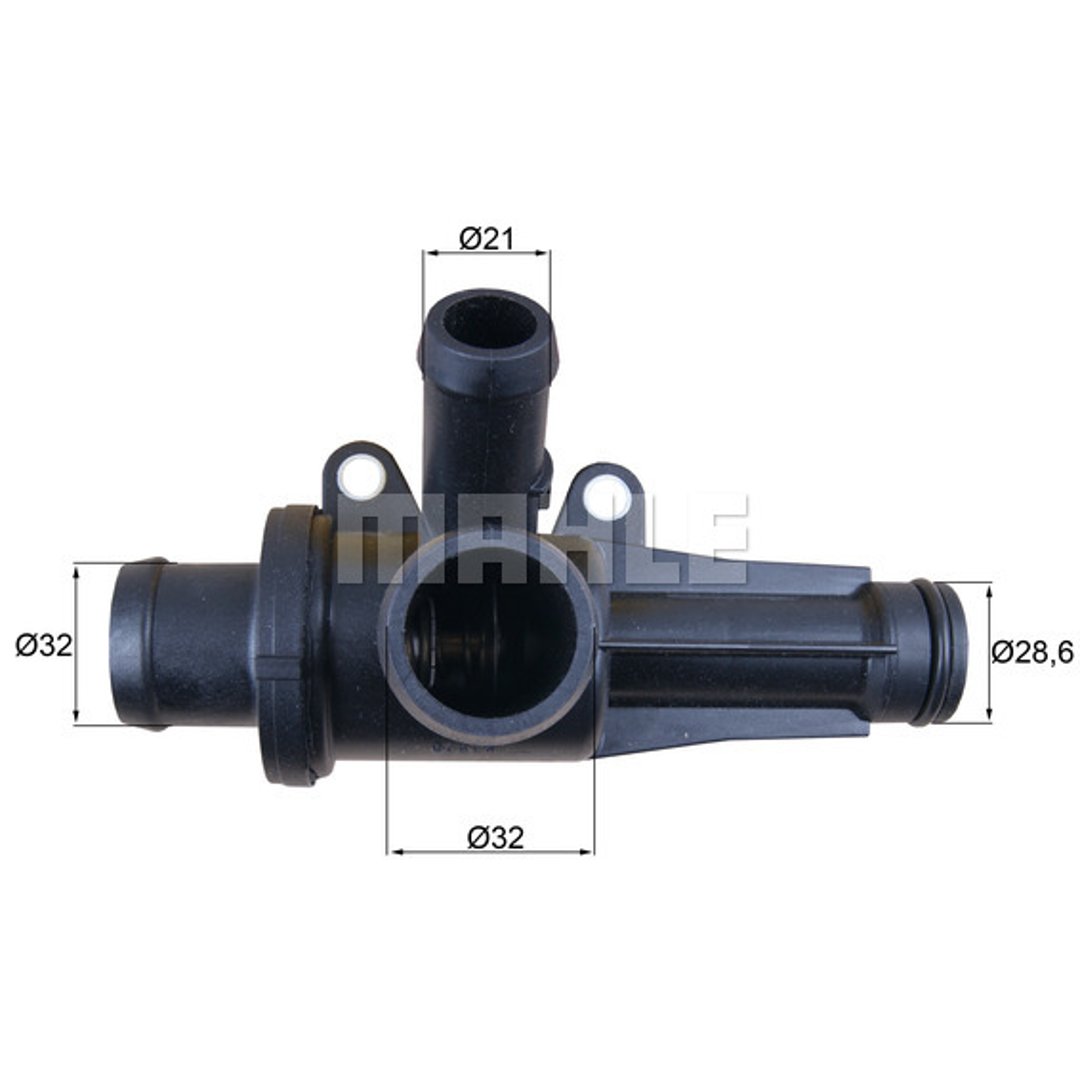 Termostat, płyn chłodzący Mahle TH 45 87
