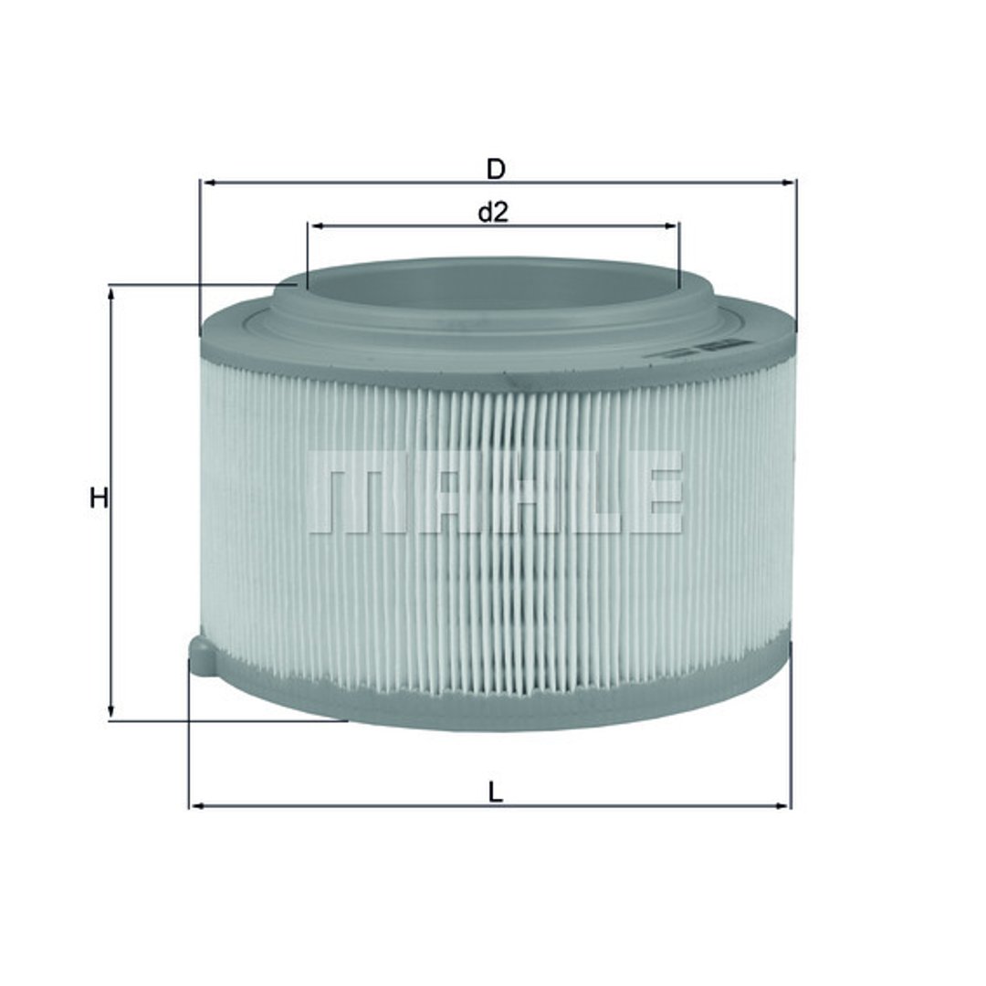 Filtr powietrza Mahle LX 3458