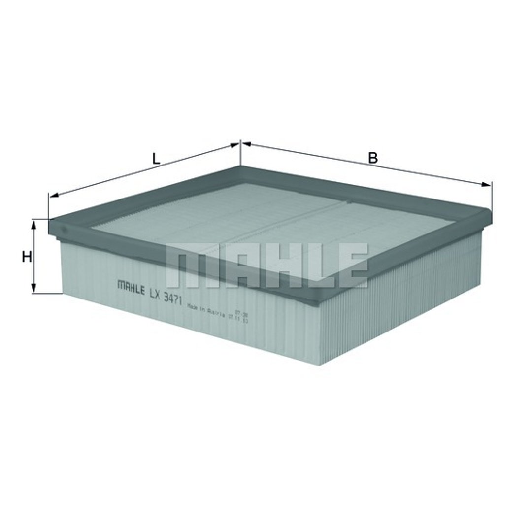 Mahle knecht LX 3471 filtr powietrza LX 3471