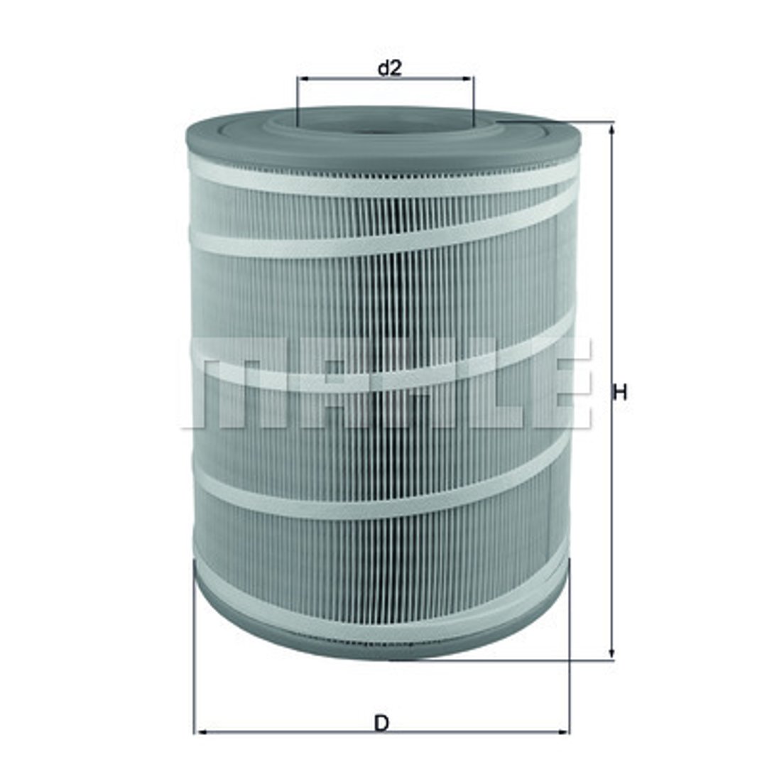 Knecht Filtr powietrza LX 3480