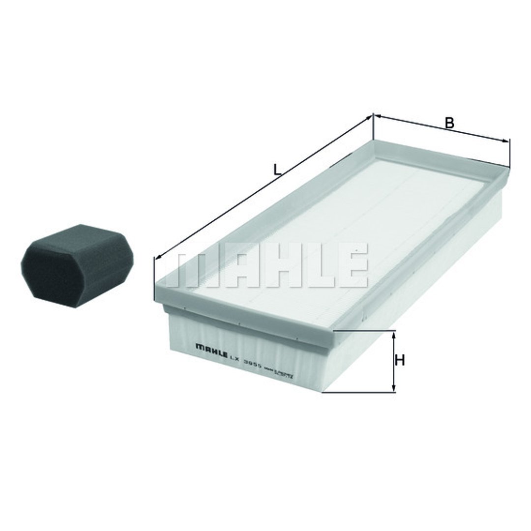Filtr powietrza Mahle LX 3955 KIT