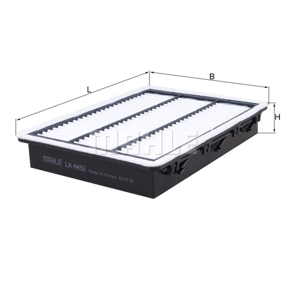 Filtr powietrza Mahle LX 4492