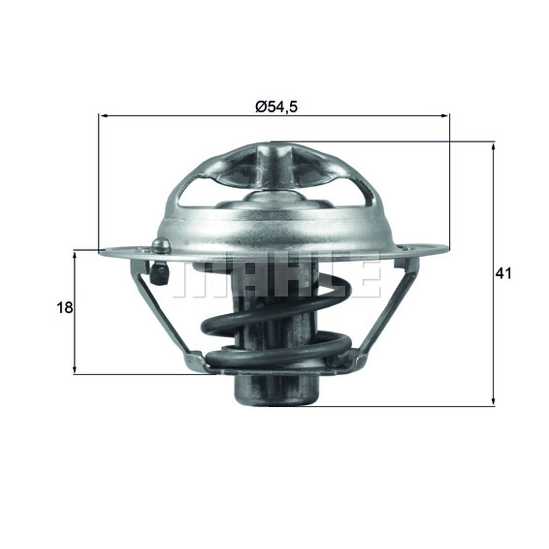 Termostat, płyn chłodzący Mahle TX 162 82D