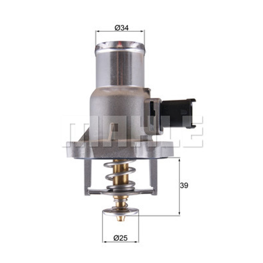 Termostat, płyn chłodzący Mahle TM 55 105