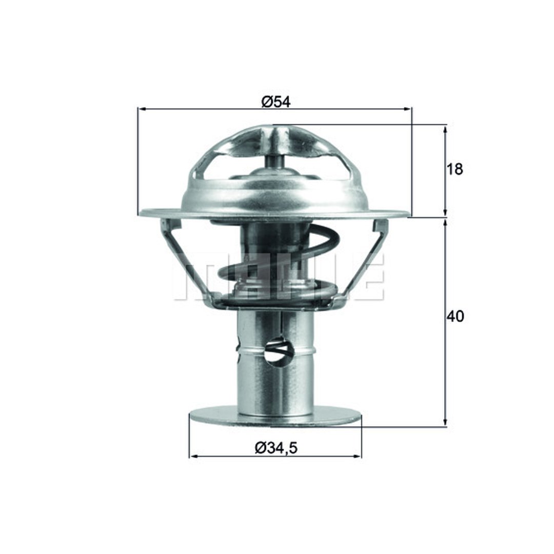 Termostat, płyn chłodzący Mahle TX 180 86D
