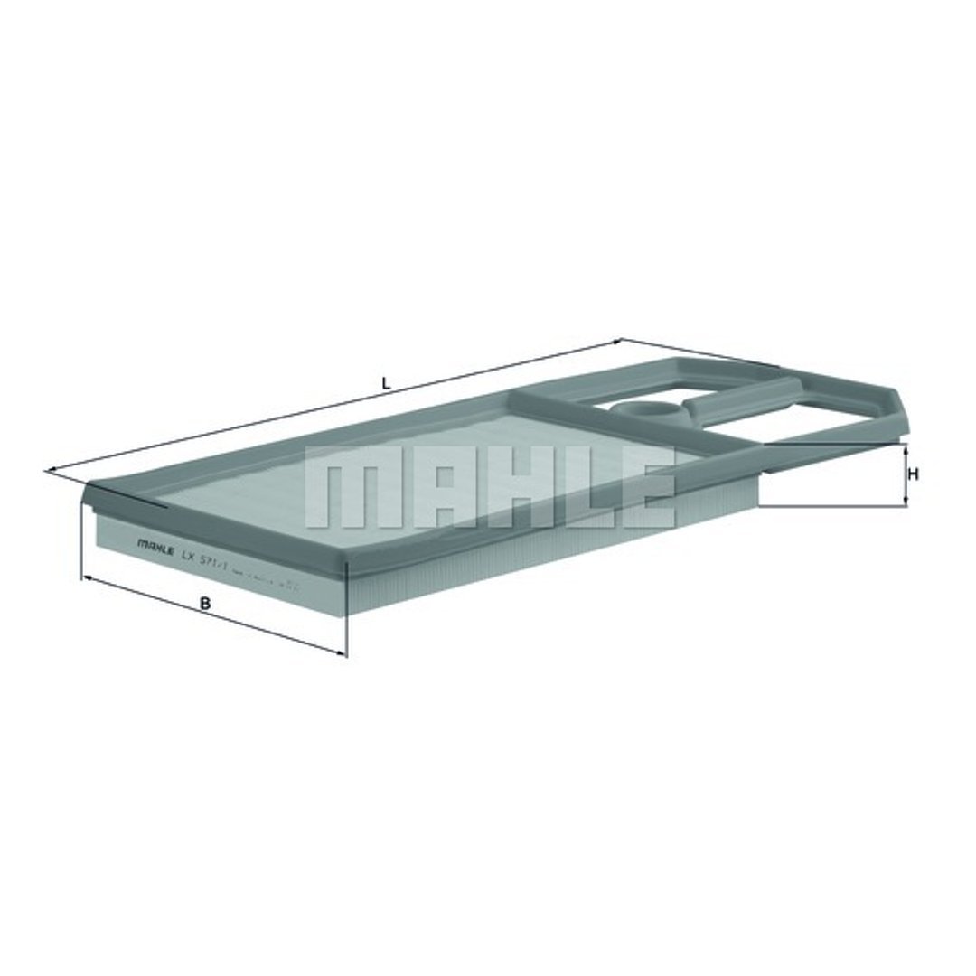 Knecht Filtr powietrza LX 571/1