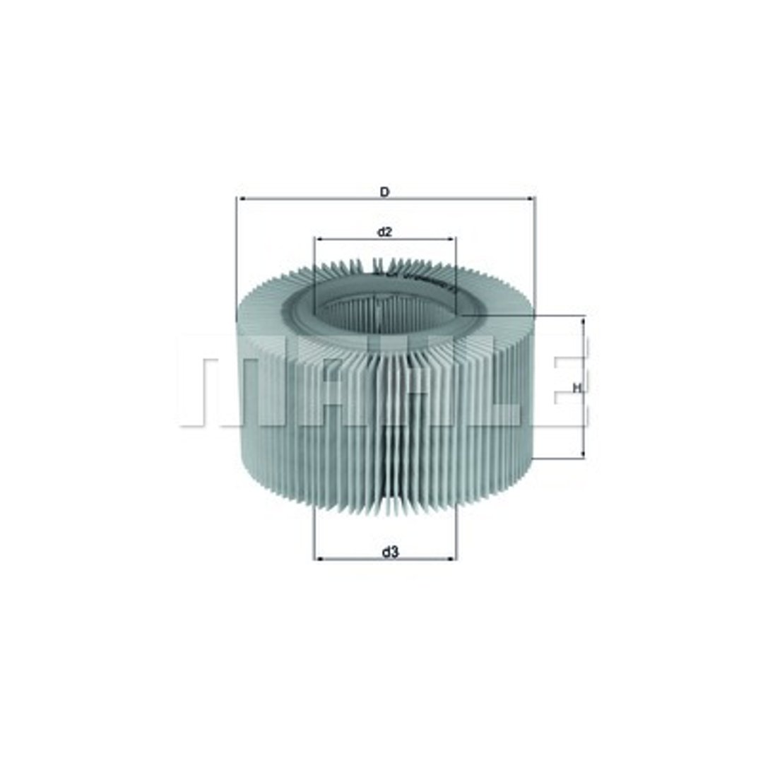 Mahle Luftfilter MAHLE KNECHT LX578
