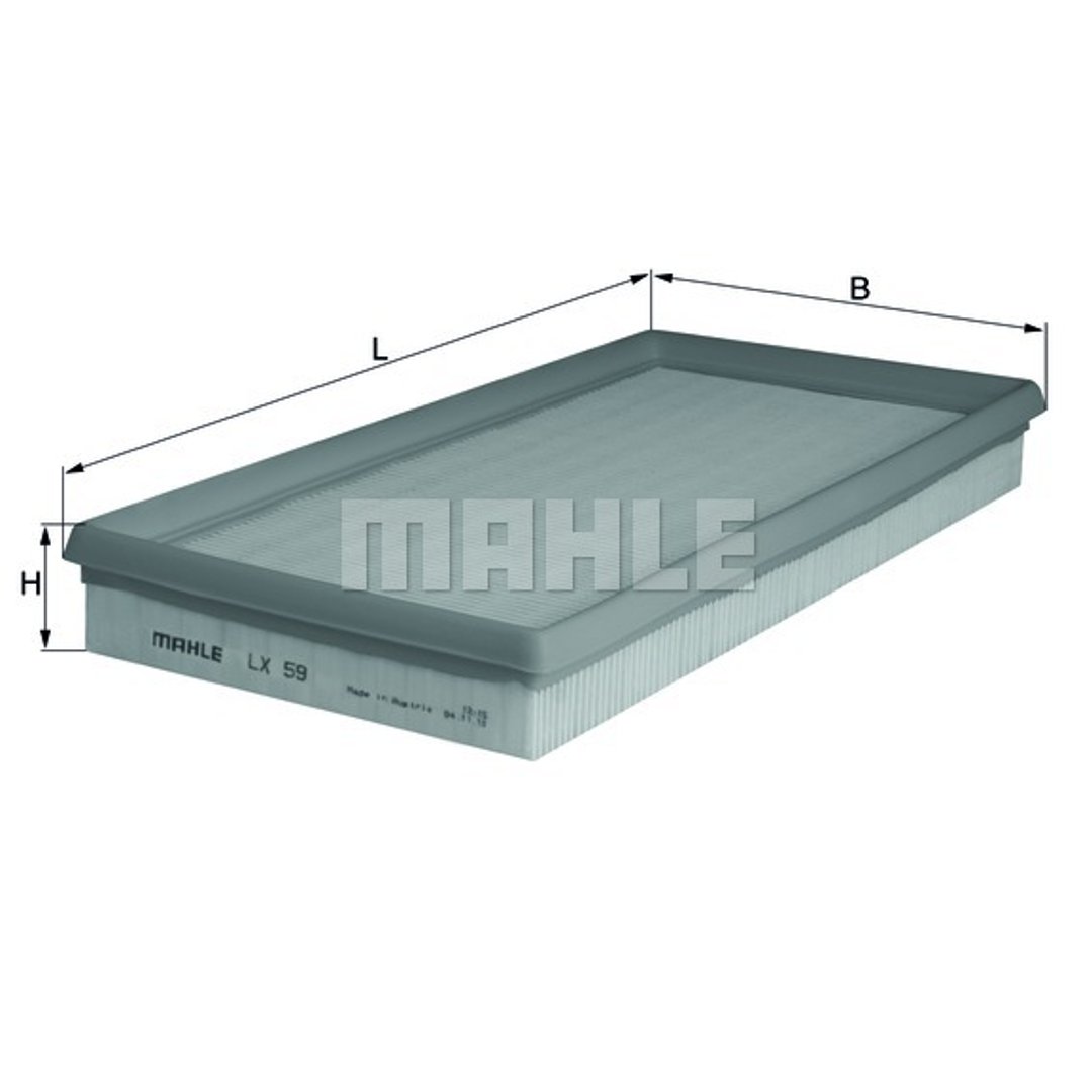 Mahle knecht LX 59 filtr powietrza LX 59