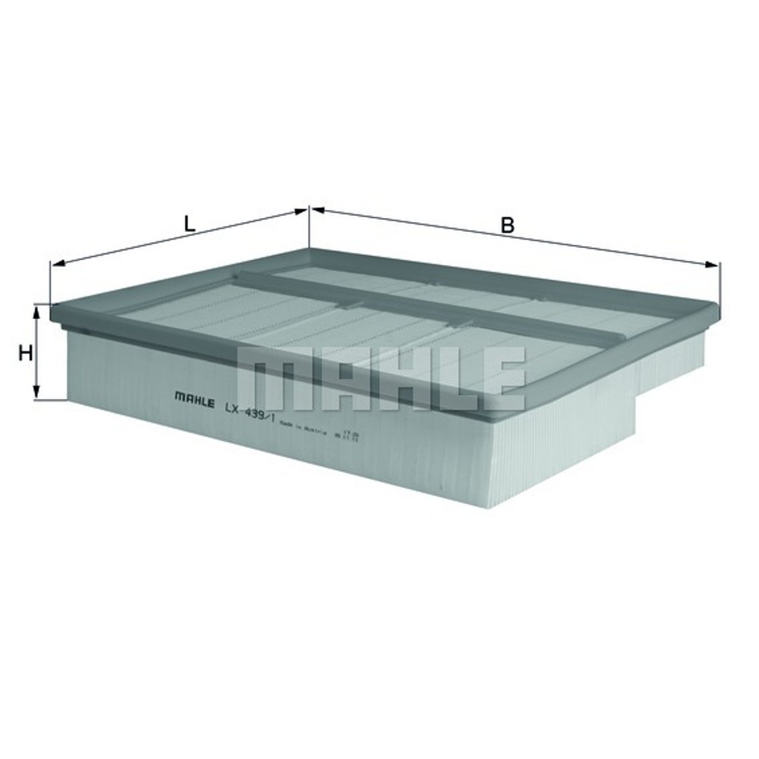 Knecht Filtr powietrza LX 439/1 LX 439/1