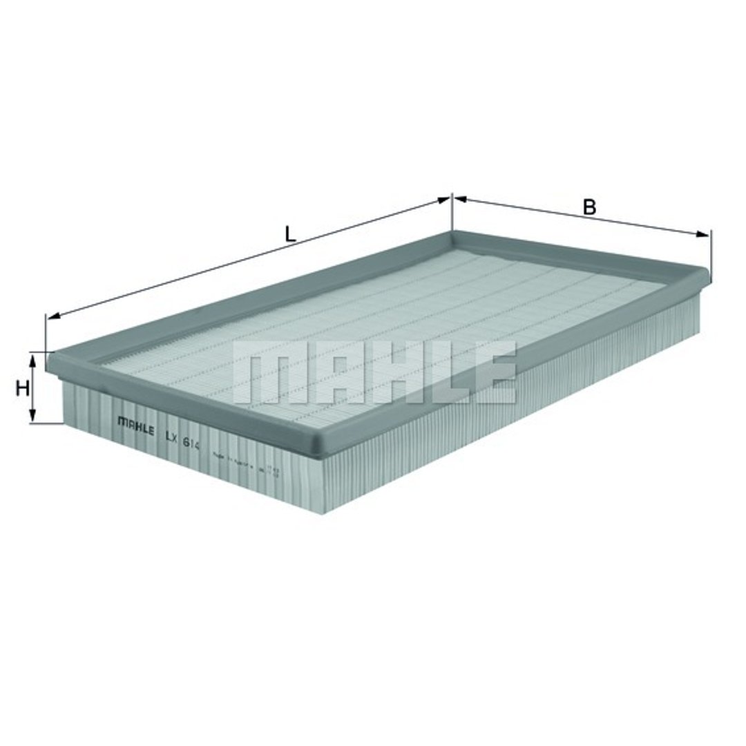 Mahle Knecht Knecht LX 614 filtr powietrza LX 614