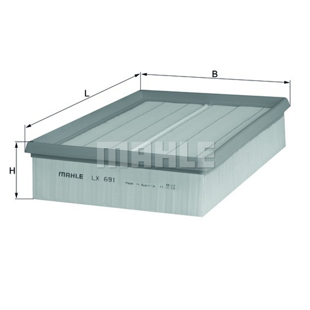 Knecht FILTR POWIETRZA LX69