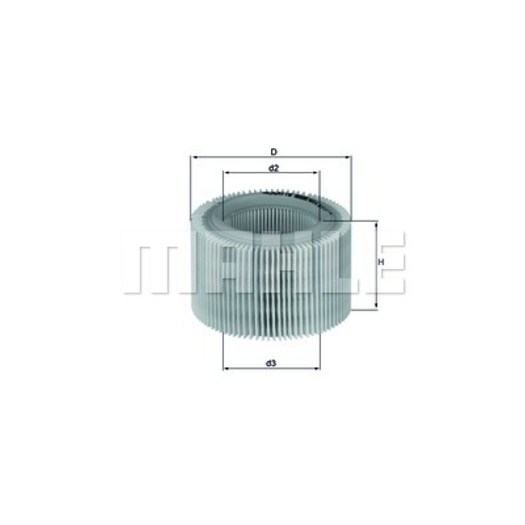 Mahle knecht LX 718 filtr powietrza LX 718
