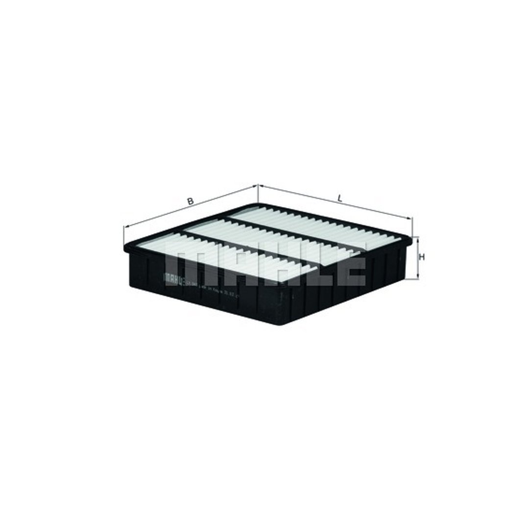 Mahle knecht LX 843 filtr powietrza LX 843
