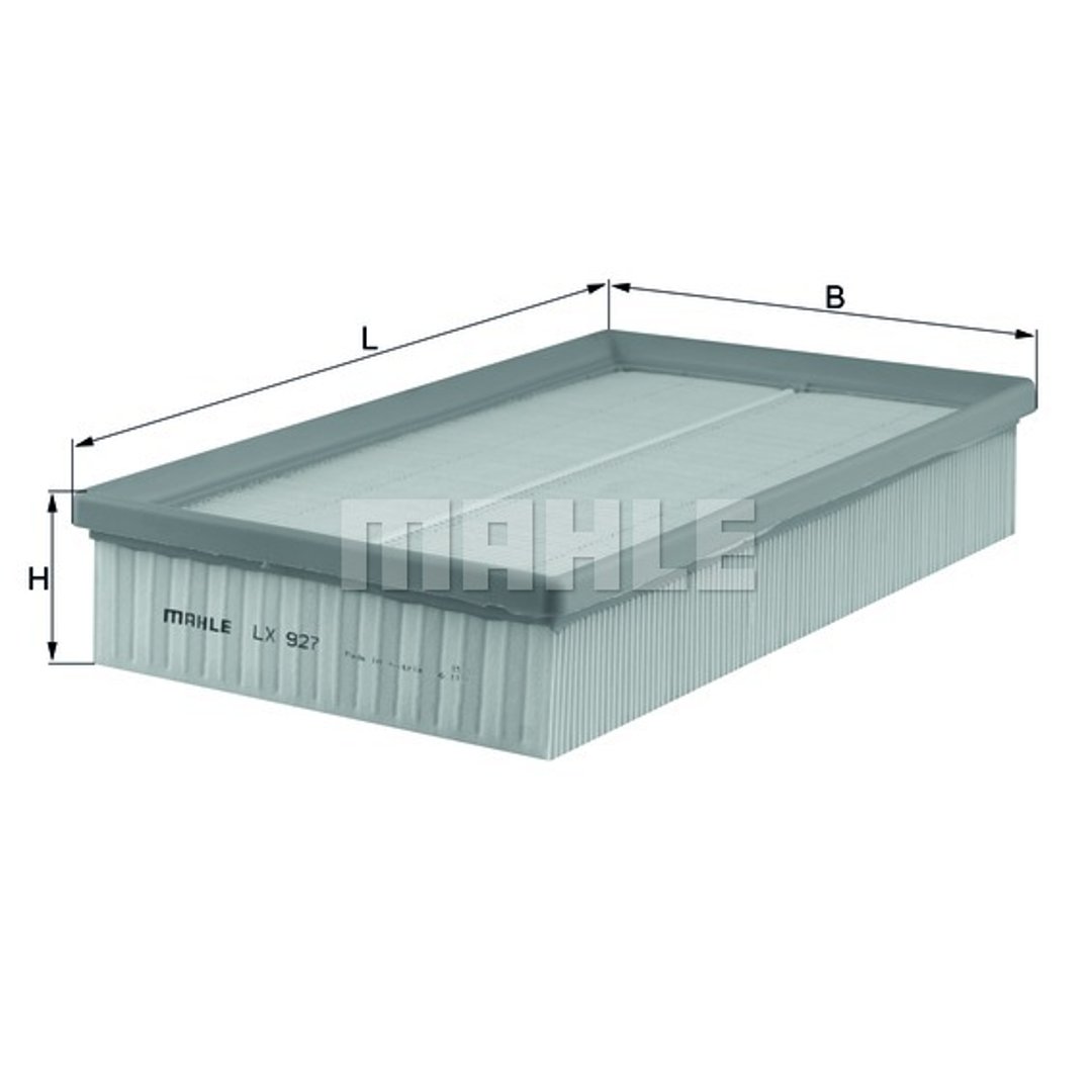 Mahle knecht LX 927 filtr powietrza LX 927