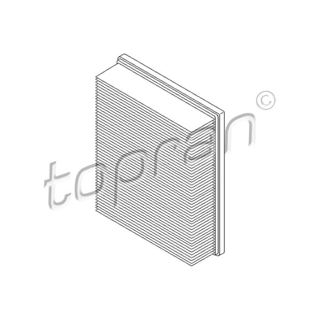 Filtr powietrza TOPRAN 102 733