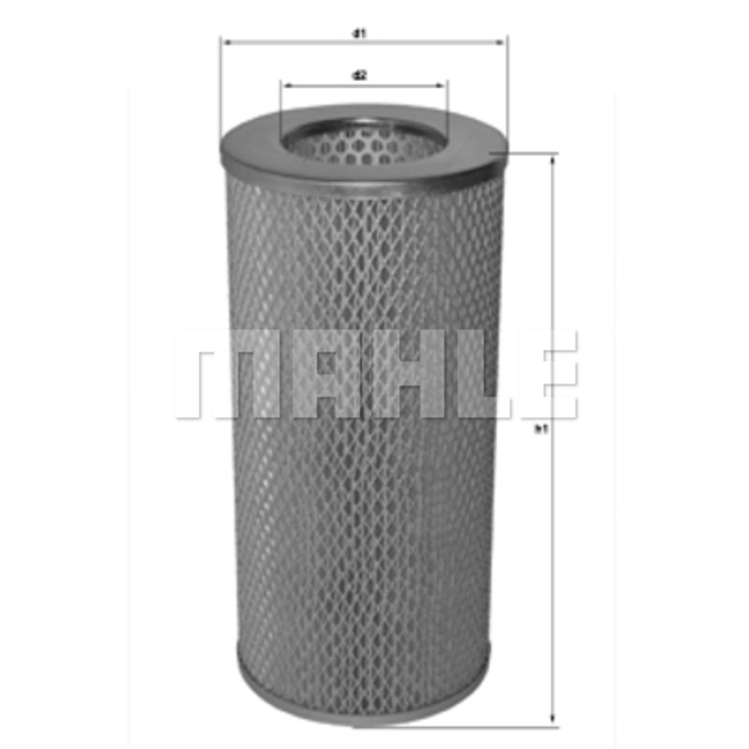 Mahle knecht LX 941 filtr powietrza LX 941