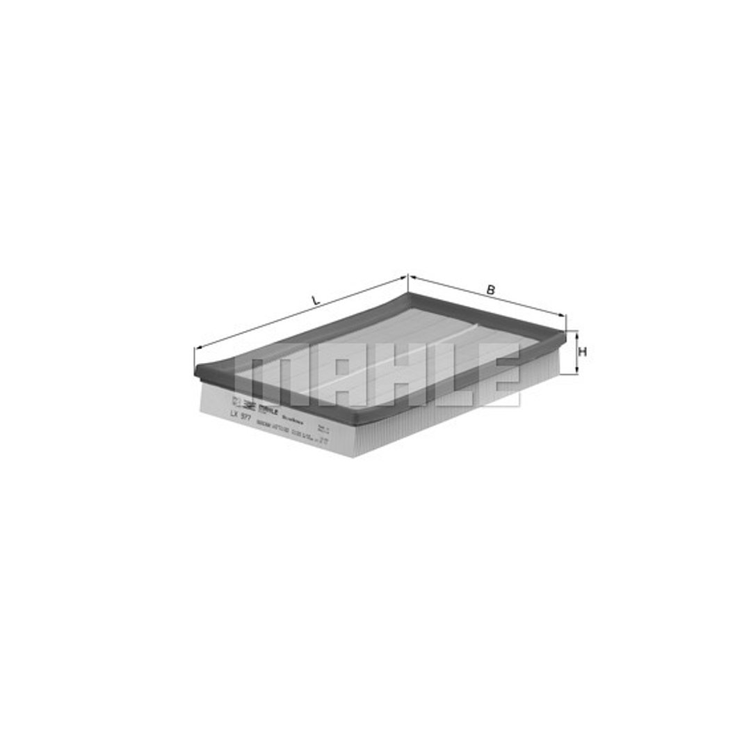 Knecht Filtr powietrza LX 977D LX 977D