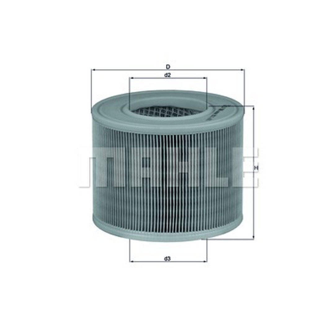 Mahle knecht LX 986 filtr powietrza LX 986