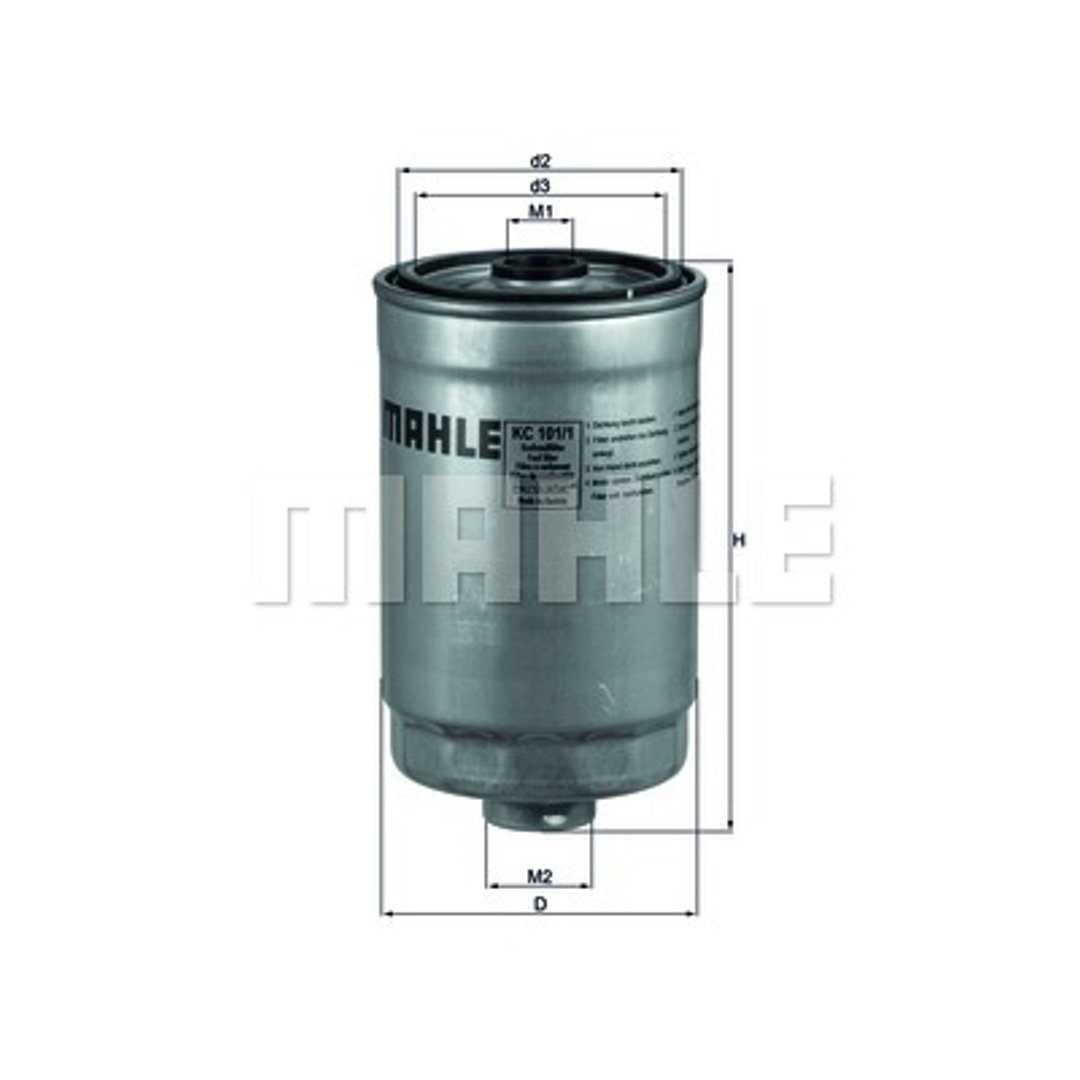 KNECHT Filtr paliwa KC 101/1