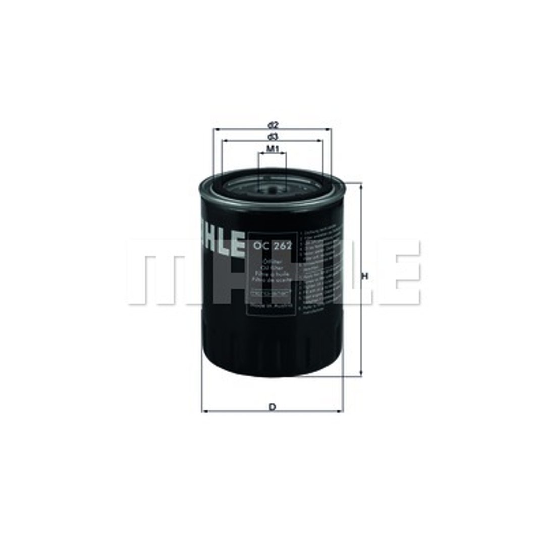 Filtr oleju KNECHT OC 262