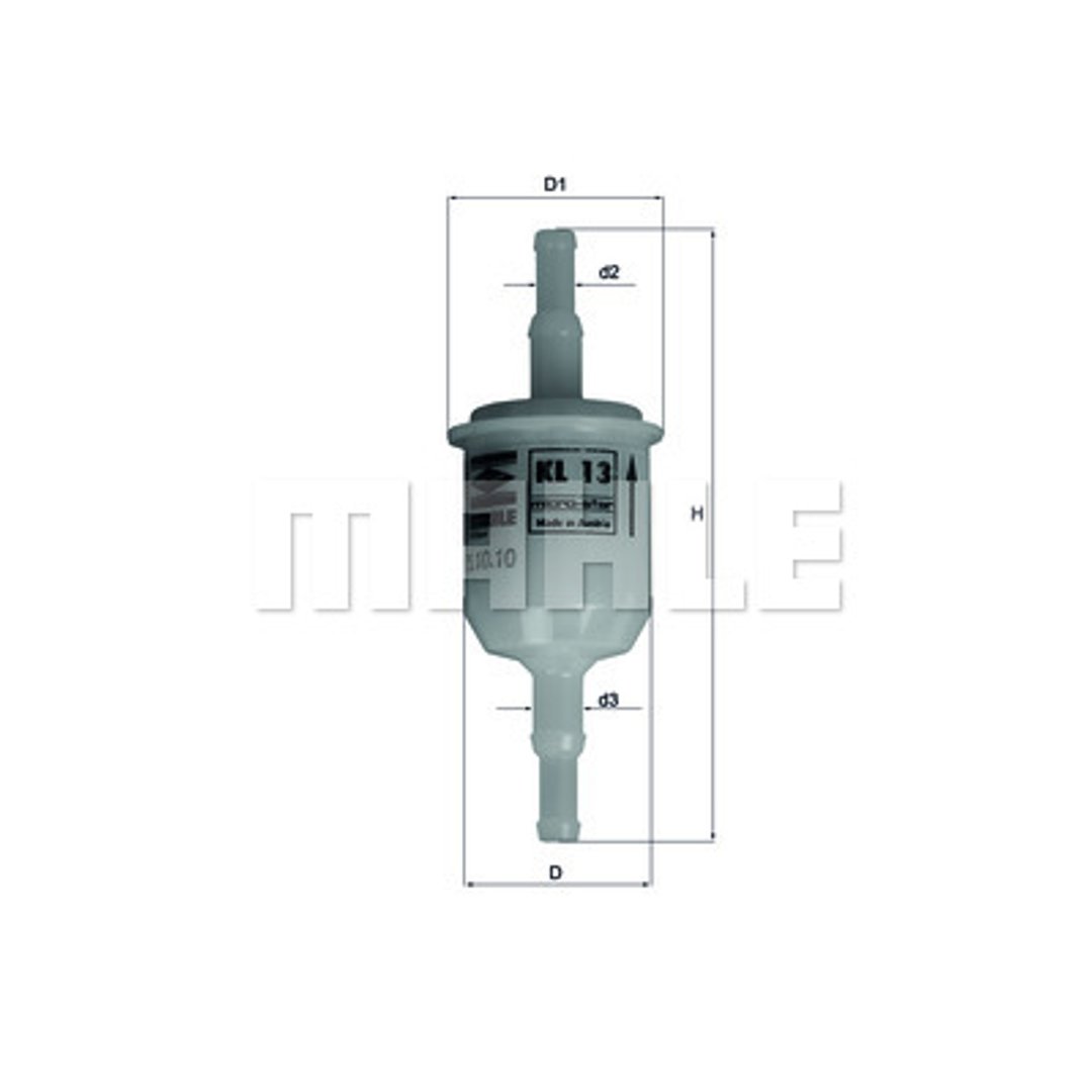Mahle FILTR PALIWA KNECHT KL 13 OF BMW/FORD/OPEL/SEAT KL 13 OF