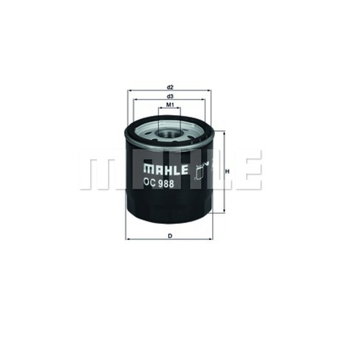 Mahle Knecht OC 988 filtr oleju