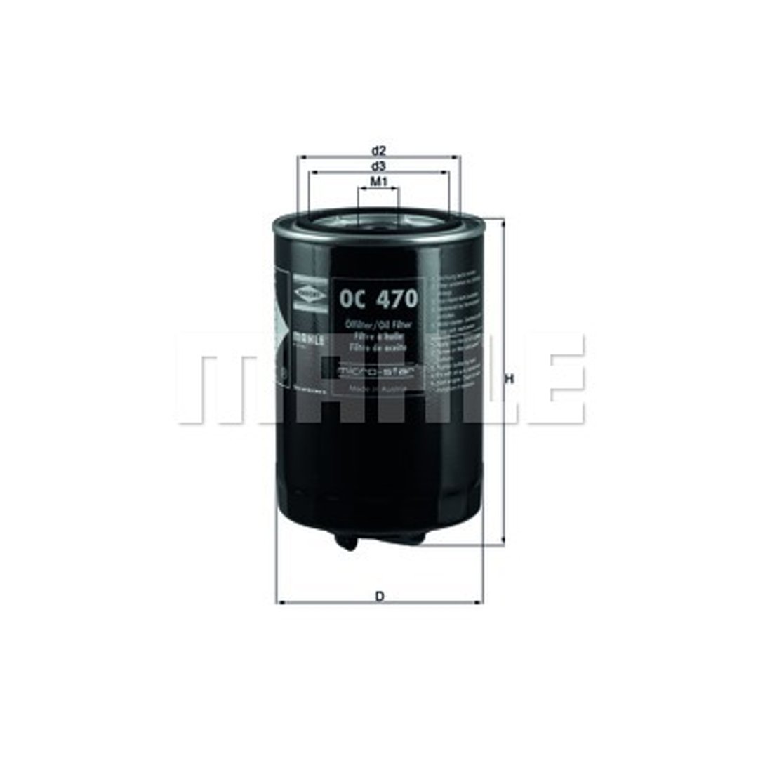 Knecht Filtr Oleju OC 470