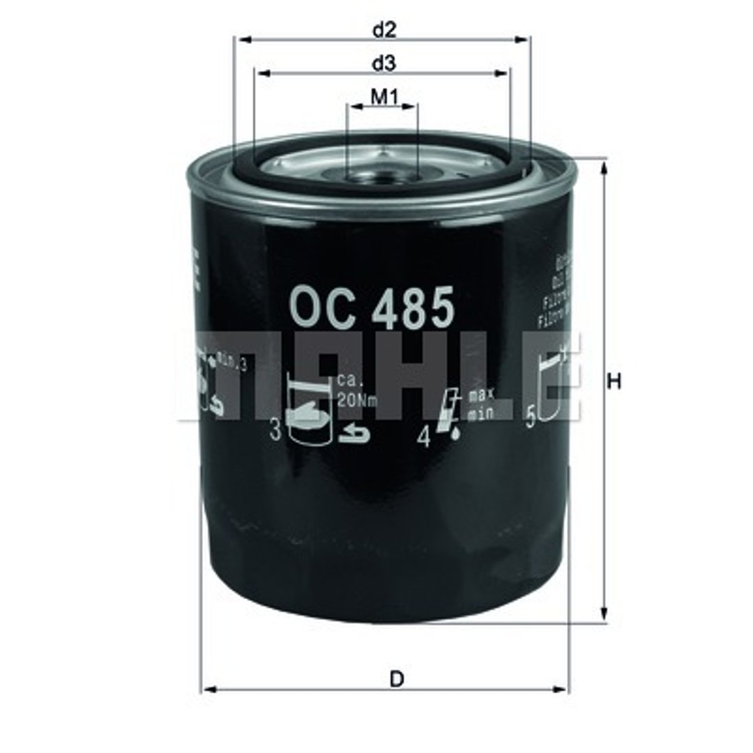 Knecht Filtr Oleju OC 485