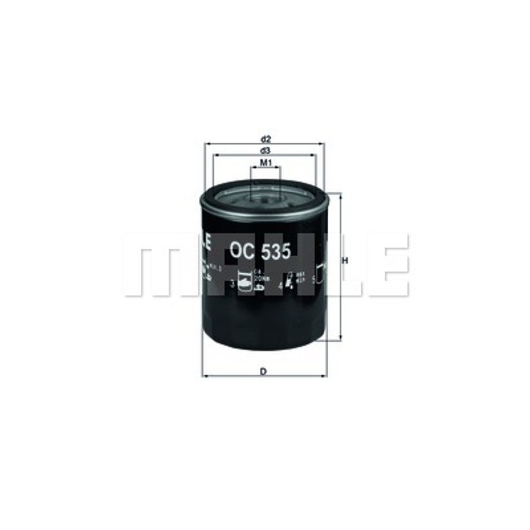 Knecht Filtr Oleju OC 535