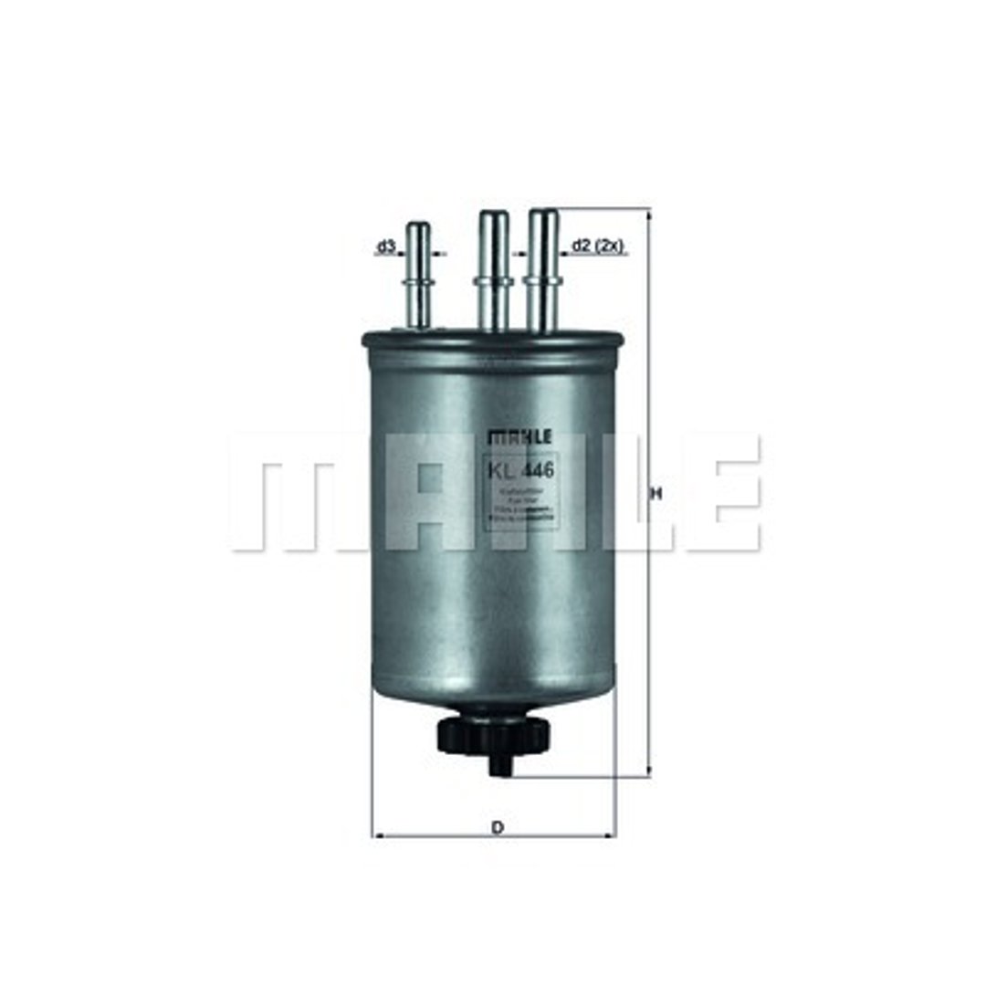Filtr paliwa Mahle KL 446