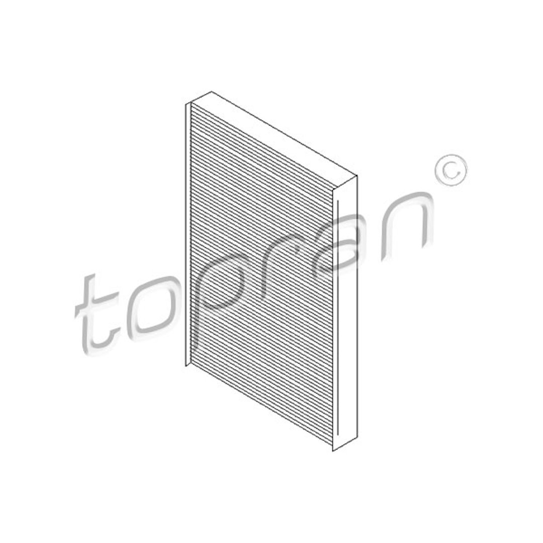 Filtr kabinowy TOPRAN 103 764