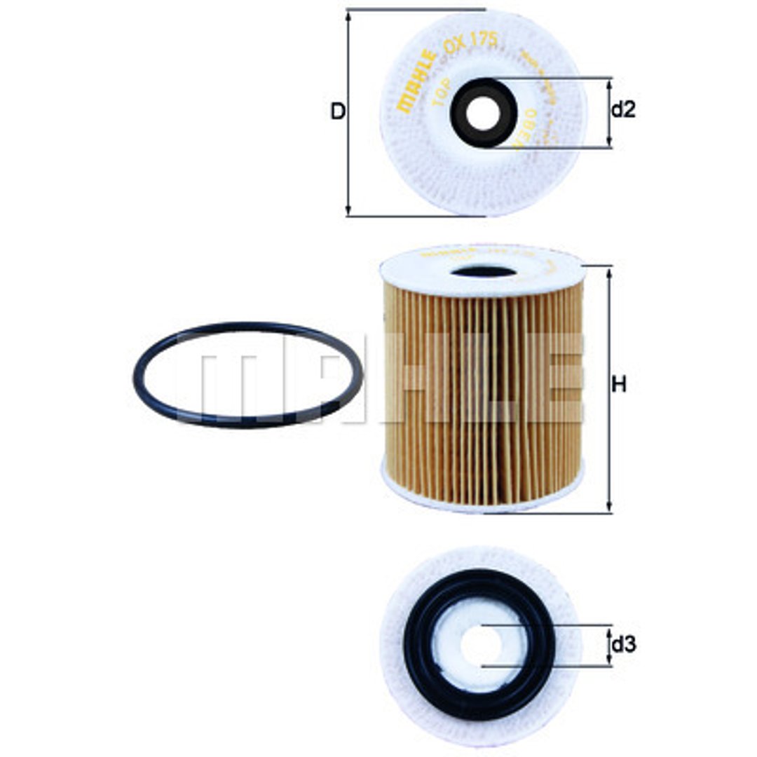 Filtr oleju KNECHT OX 175D