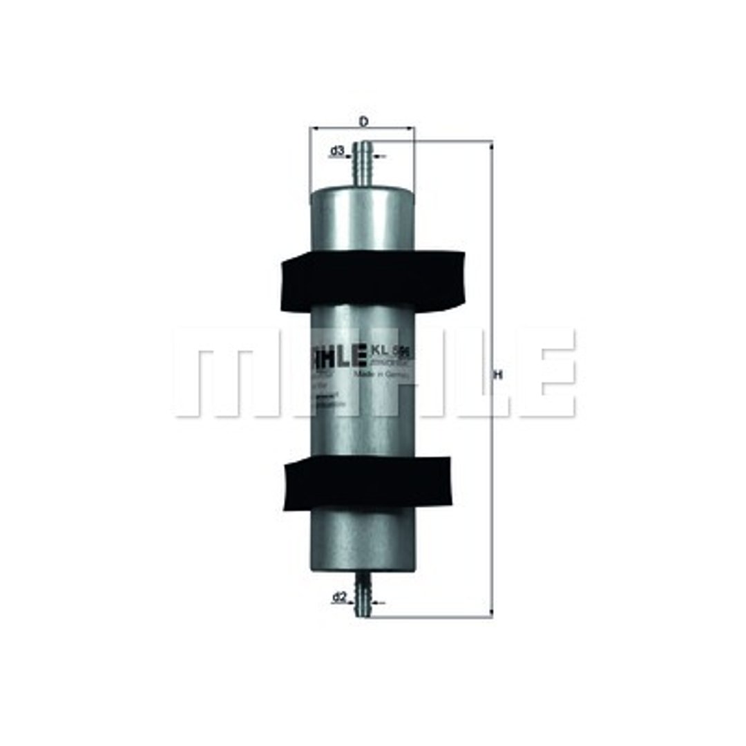 Filtr paliwa Mahle KL 596