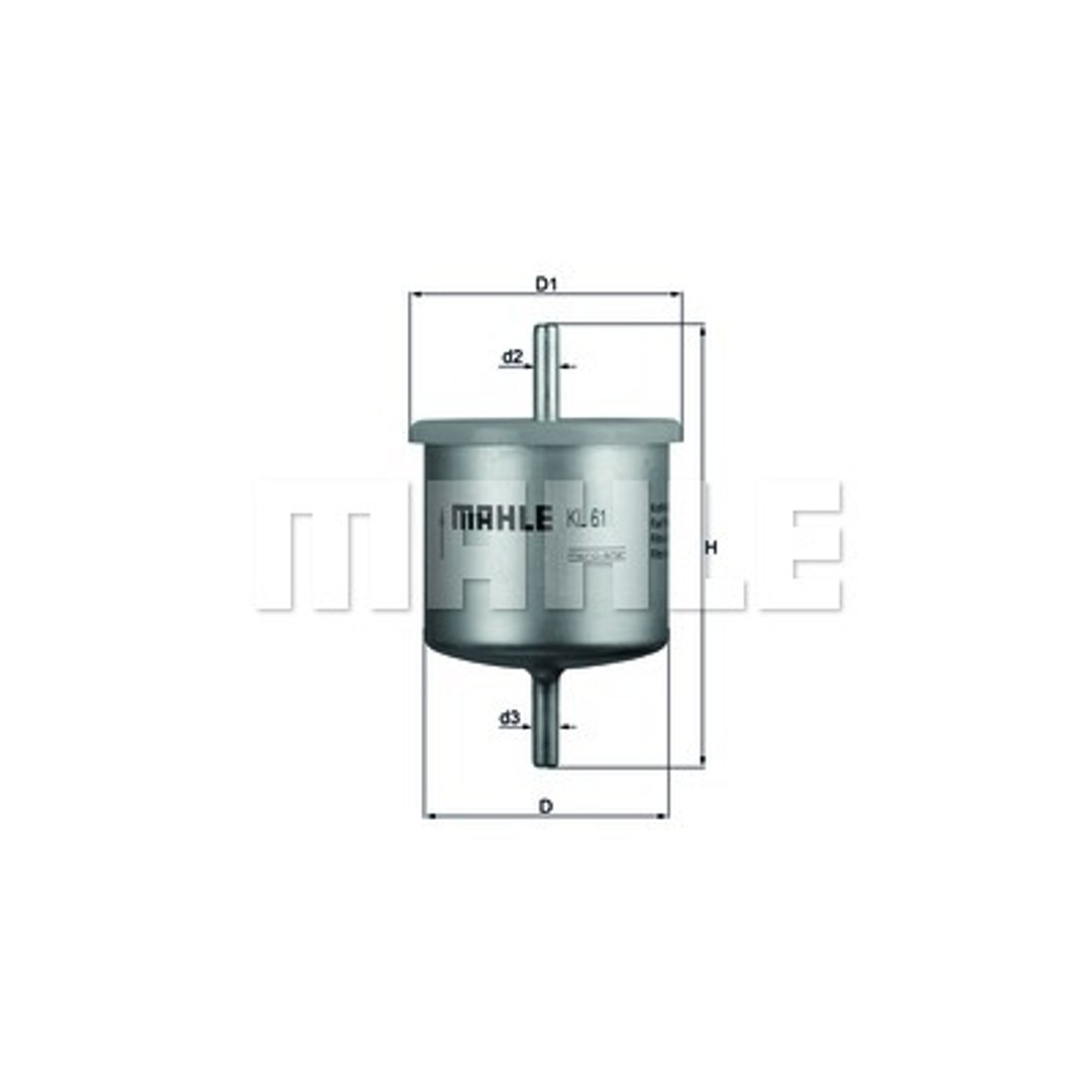 KNECHT Filtr paliwa KL 65