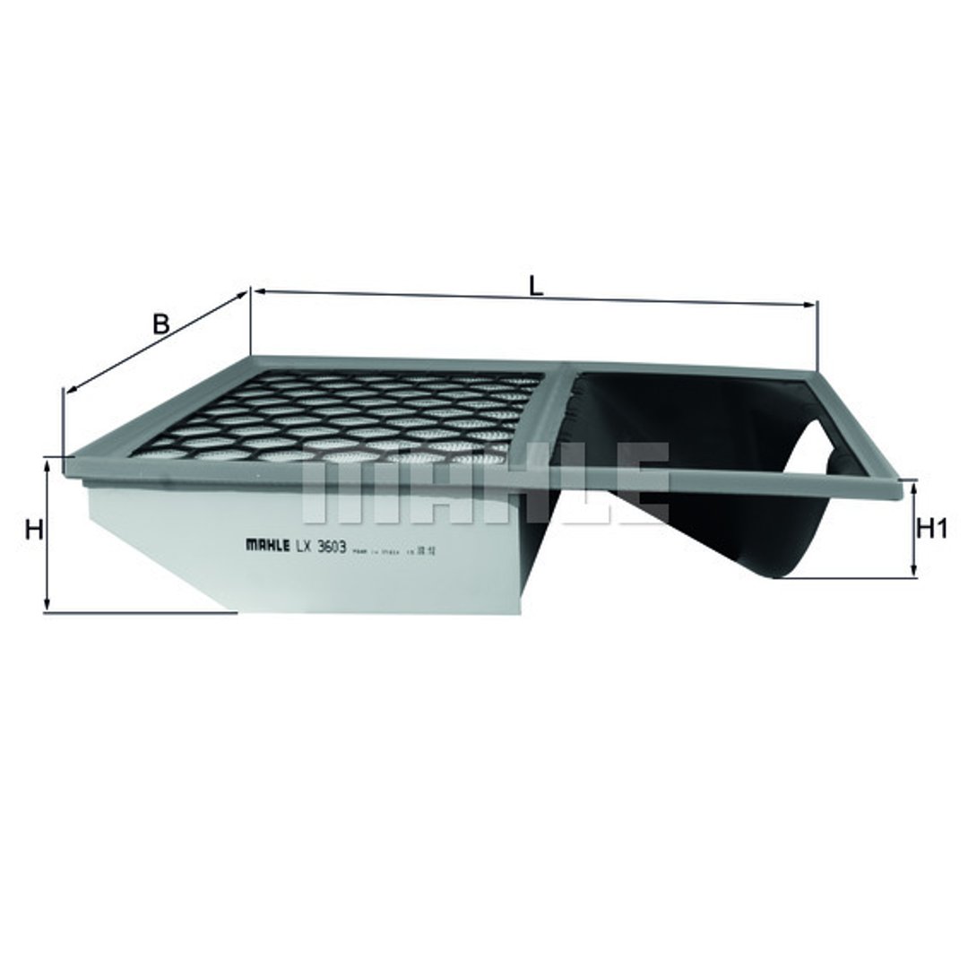 Knecht Filtr powietrza LX 3603