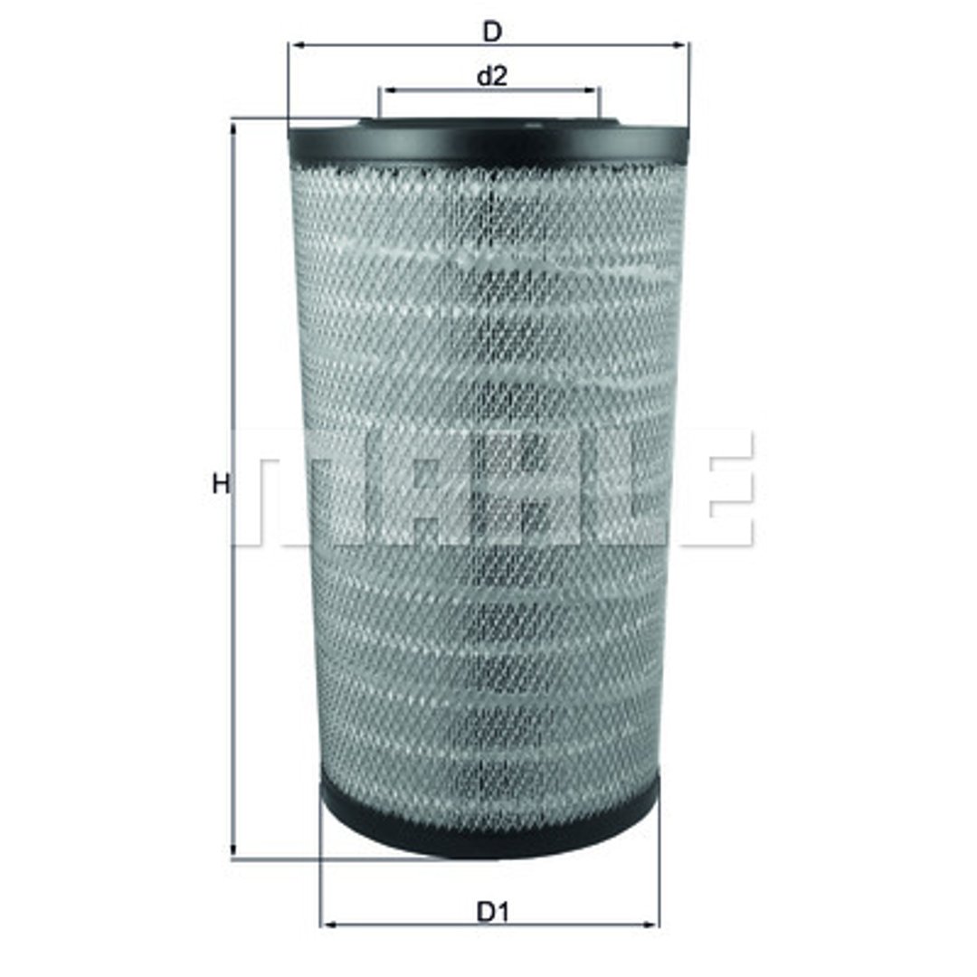 Knecht Filtr powietrza LX 3753 LX 3753